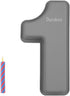 3D Silicone Cake Pans, Large Number Cake Mould for Birthday Wedding Anniversary 10 inch Number 6