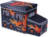 KAP Toy box for boys, Junior size, interactive Light up LED Toy chest, Children's Decorative Racing Truck Storage Bin