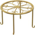 Hewnda 1Pack Metal potted plant stand, rust-proof iron flower pot stand, heavy duty