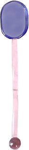 Turbokey Glass Spoons, Heat Resistant Transparent Crystal Teaspoons 6.1 Inches Mini Coffee Stirring