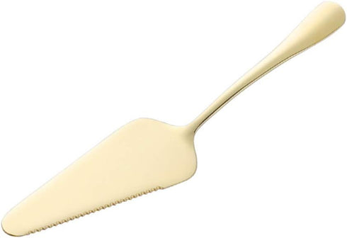Hemoton Pie Cake Server, Luxurious Stainless Steel Spatula, Cake Cutter with Serrated Edge for Pie, Tart, Dessert