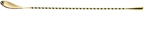 Barfly Teardrop Bar Spoon, 11 13/16" (30 cm), Gold