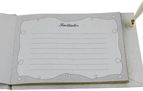 Mi Bautizo Theme Guest Book, Mi Bautizo Guest Book