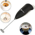 Hongxin Handheld Milk Frother, Battery Operated Electric Foam Maker, Hand Blender for Coffee, Cappuccino, Latte, Hot