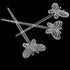 Comicfs 200 Pcs Plastic Cocktail Picks, 3.5" Fruit Toothpicks for Sandwich Appetizer, Party Supplies