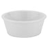 G.E.T. ER-020-W White 2 oz. Fluted Ramekin, Break Resistant, Pack of 12