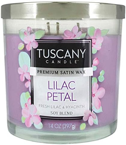 OKSLO Tuscany Candle Lilac Petal Candle