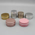 Othmro 12pcs 1oz Metal Round Tins Aluminum Containers with Screw Lid, 50 * 20mm(DxH) Red for Salve, Spices, Lip Balm,