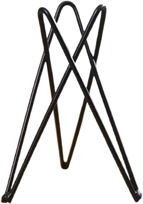 White Metal Air Plant Holder, Geometric Iron Tillandsia Stand, Art Display Home Garden Ornaments for Plant