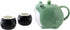 HAKONE YOSEGI Set, (30 oz 2 5 oz Frog Teapot & Cup Japanese Tea Service with Filter & Gift Box Teapot, Cups)
