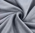 Augld 2 Pack Grey Rectangle Vanity Stool Cushion, Washable Non-Slip Makeup Stool with Ties 11.8"x15.7"