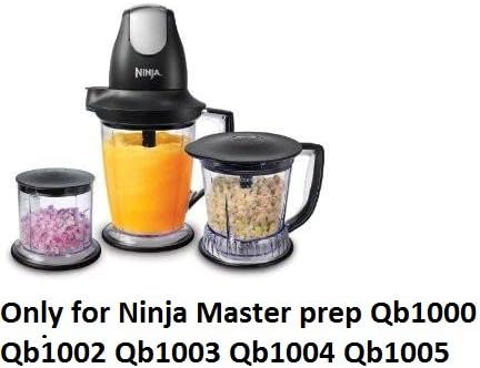 Ninja Master Prep Pro, 6 Blade Cutting Chopper for 48oz Pitcher, Fits Qb1000 Qb1002 Qb1003 Qb1004 Qb1005