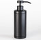 Stainless Steel Soap Dispenser for Bathroom, Matte Black Flat Design, 10oz Rust-Proof Liquid Hand Soap Dispenser