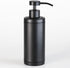 Stainless Steel Soap Dispenser for Bathroom, Matte Black Flat Design, 10oz Rust-Proof Liquid Hand Soap Dispenser