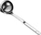 Stainless Steel 12 Inch Oil Separator Soup Ladle, Gravy Skimmer Spoon, Hot Pot Grease Strainer for Kitchen Cooking