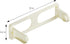 DecorRack Wall Mount Paper Towel Holder for Kitchen and Bath, Flexible Shatterproof Plastic, Vertical or Horizontal