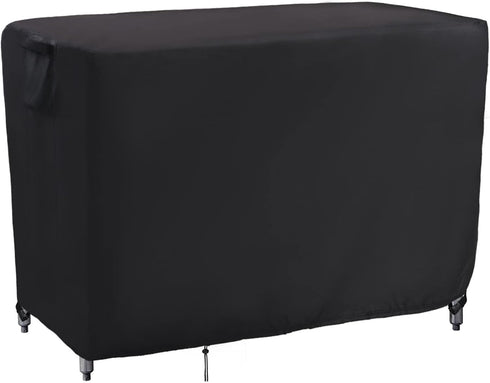 Kingling Outdoor Table Cover for Wicker Bar Cart, 48 Inch Waterproof Patio