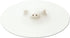 K900 Pig Drop Lid, Large, 8.5 inches, Silicone/White, Microwave/Dishwasher Safe