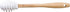 Le Creuset Silicone Honey Dipper, White, 6 1/2" x 1"