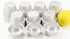 KitchenDance Disposable Colored Aluminum Foil Mini Baking Cups - 1.5 Ounces Round Foil Cup for Desserts, 100 Count