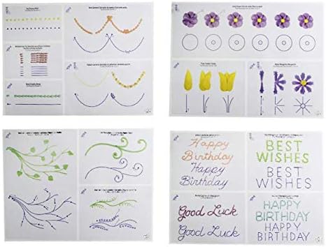 23 Sheets/Set Cake Decorating Practice Board for Cream Decorating Drawings