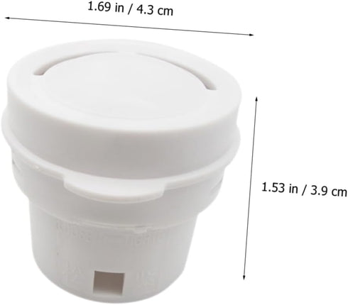OSALADI Replacement Rice Cooker Valve, White Plastic Steam Valve Component for Rice Cooker Parts