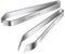 2 Pieces Fish Bone Tweezers, Stainless Steel Flat and Slant Tweezers, Pliers Remover Tool (4.6")