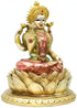 BangBangDa Hindu Goddess Lord Laxmi Statue - Lakshmi Indian God Home Office Temple Mandir Puja Items Figurine