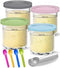 Creami Pints and Lids for Ninja - 4 pack Creamy Icecream Containers