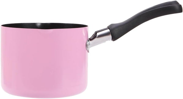 CHEFMADE Mini Milk Coffee Warmer, Non-stick 550ML Pot for Milk, Chocolate, Coffee, and Butter with Double Diversion Port