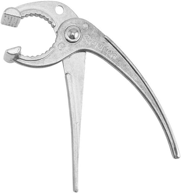 Aluminum Tongs Holder for Korean Stone Ceramic Bibimbap Bowl (Dolsot, Ddukbaegi), 6-2/3 Inch