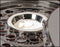 Communion Tray Center Bread Plate (Silver Finish, Stainless Steel, 4 3/4" Diameter)