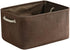 Closet 1 Pack, 13.8L9.8W6.7H) TheWarmHome Fabric Storage Basket for Home, Shelf, - Canvas Bin for Dog Toys and Baby