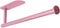 Pink Paper Towel Holder, Self Adhesive or Drilling Under Cabinet Paper Towel Rack, Wall Mounted (Pink)