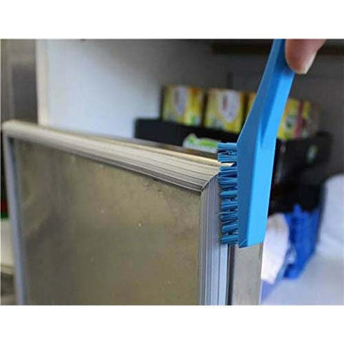 44015 8 Inch, Vikan - Detail Brush, Multifunctional, Slip-Resistant Cleaning Tool, Extra Stiff Polypropylene