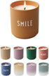 Design Letters Scented Candle Large 16 Oz, Soy Wax Wick Candles, Luxury Fragrance Gift for Women