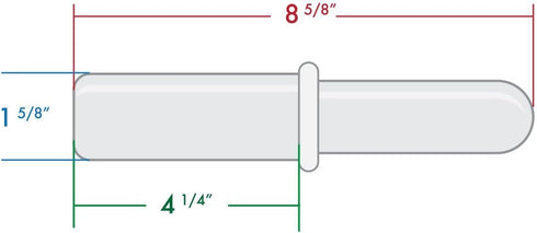 7" The Sausage Maker - Plastic Meat Pusher for Meat Grinders