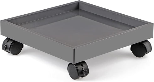 Skelang 110 Lbs Square Wheeled Plant Dolly - ABS Planter Trays, Heavy Duty, Load Capacity