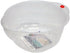 Inomata 0800 Acrylic Wash Bowl, 8-Inch, Clear for Japanese Vegetable Fruit Rice