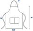 DUSKCOVE 12 Pack 2 Commercial Plain Bib Aprons with Pockets - Red Unisex Apron Bulk for Kitchen Cooking Restaurant BBQ