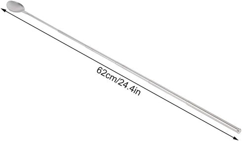 Spoon Spoon Stainless 24 Inches Stainless Steel Mixing Spoon Long Telescopic Stirring Spoon Stretchable Cocktail Shaker Spoon for Barbecue Tableware Supplies
