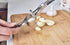 Garlic Press Heavy Duty Stainless Zinc Alloy Mashed Garlic Crusher Peeler Chopper Maker