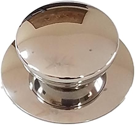 Cookware Universal Kitchen Stainless Steel Replacement Pot Lid Cover Knob Handle, Silver