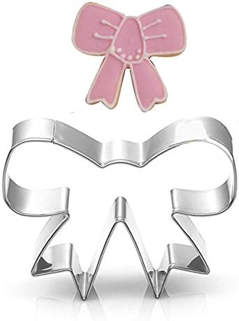 3.56-inch Stainless Steel Bow-knot Biscuit Cookie Cutter