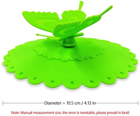 Tvoip 4Pcs Silicone Leakproof Cup Lid - Heat Resistant Reusable Sealed Cover, Kitchen Accessories, Tea Cup Suction Seal