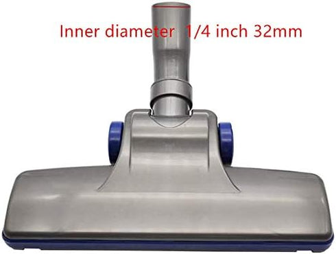 EZ SPARES 1 1/4 inch 32mm Vacuum Cleaner Brush Head Higher Efficiency with Plastic Base, Replacement for 1.25" Size