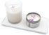 Ceramic Kitchen Tray - Bathroom Sink Organizer, Small Rectangle Candle & Jewelry Tray in White
