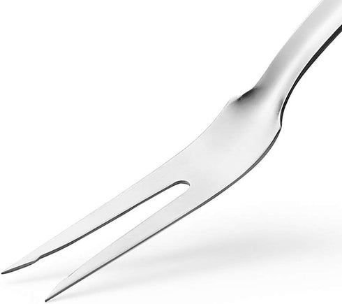 Carving Fork, 12 Inch Stainless Steel Meat Fork for BBQ, Cooking, Grilling, Roasting