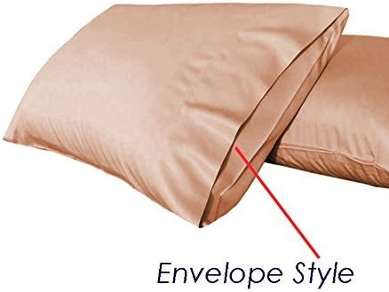 TAOSON Cozy Luxury Soft Solid Envelope Style V Shaped/Tri/Boomerang Standard Pillow Case Pillowcase, Velvet Pillow