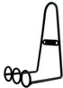 Metal Easel Photo Holder for Wall Hanging Display Rack, Plate Stand Holder for Books, Bowls, Platters (4, 6"x3.5"x3")